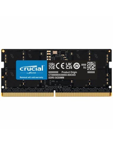 RAM SO-DIMM Crucial 32GB 1x32GB DDR5 4800MHz CL40