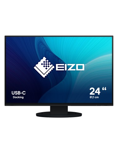 Monitor EIZO FlexScan EV2485-BK 24", Nero, WUXGA, USB-C, HDMI