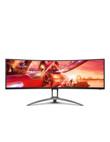 Monitor AOC AGON AG493UCX2 49", Nero, HDR, NVIDIA G-Sync, DQHD, 165Hz