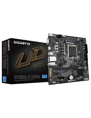 Scheda Madre GIGABYTE B760M H DDR4 Formato Micro-ATX