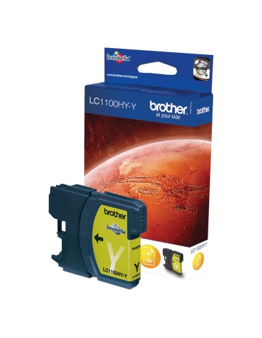 Cartuccia d'inchiostro Brother giallo LC1100HYY LC-1100HY ~750 pagine