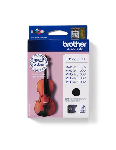 Cartuccia d'inchiostro Brother nero LC127XLBK LC-127XL ~1200 pagine