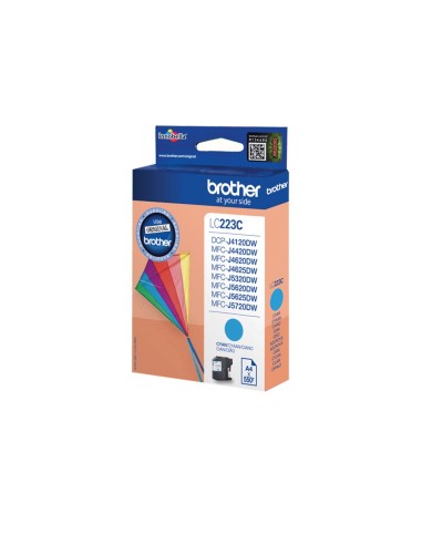 Cartuccia d'inchiostro Brother ciano LC223C LC-223 ~550 pagine 5,9ml