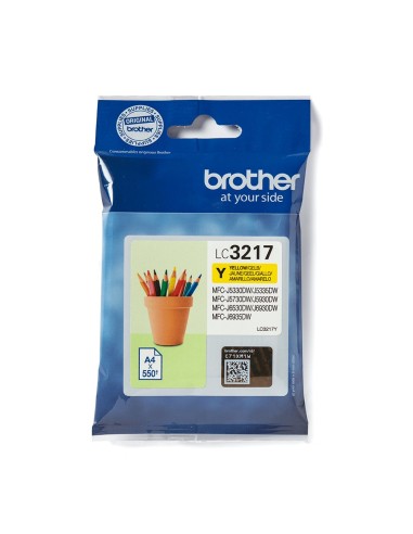 Cartuccia d'inchiostro Brother giallo LC3217Y LC-3217 ~550 pagine