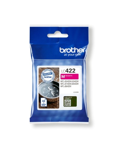 Cartuccia d'inchiostro Brother magenta LC422M LC-422M ~550 pagine
