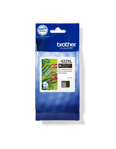 Cartuccia d'inchiostro Brother nero LC422XLBK LC-422XLBK ~3000 pagine