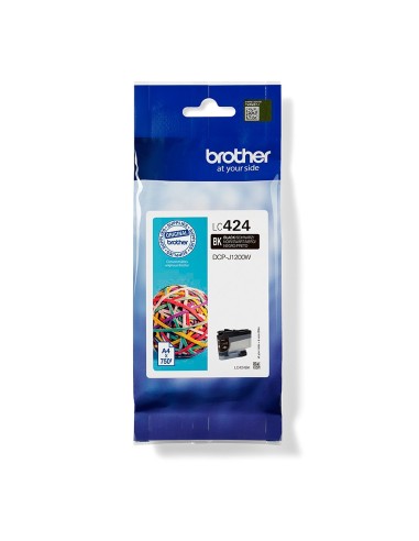 Cartuccia d'inchiostro Brother nero LC424BK LC-424BK ~750 pagine