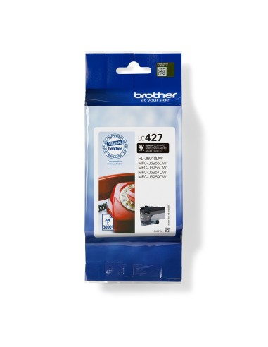 Cartuccia d'inchiostro Brother nero LC427BK LC-427BK ~3000 pagine