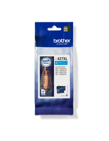 Cartuccia d'inchiostro Brother ciano LC427XLC LC-427XLC ~5000 pagine