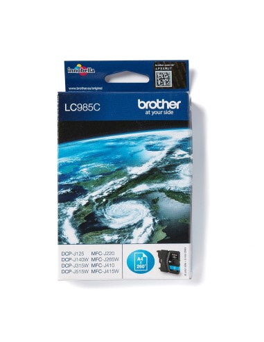Cartuccia d'inchiostro Brother ciano LC985C LC-985 ~260 pagine
