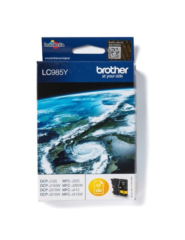 Cartuccia d'inchiostro Brother giallo LC985Y LC-985 ~260 pagine