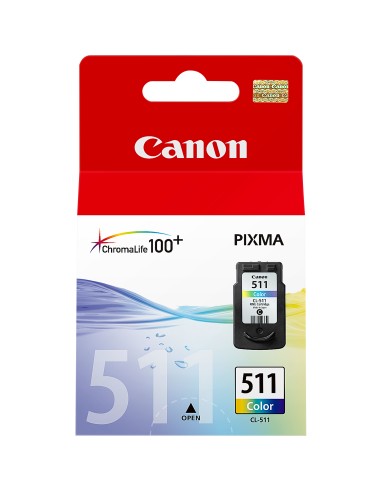 Cartuccia d'inchiostro Canon differenti colori CL-511 2972B001 ~244 pagine 9ml