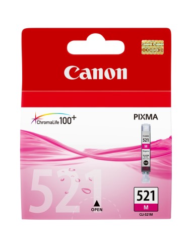 Cartuccia d'inchiostro Canon magenta CLI-521m 2935B001 9ml
