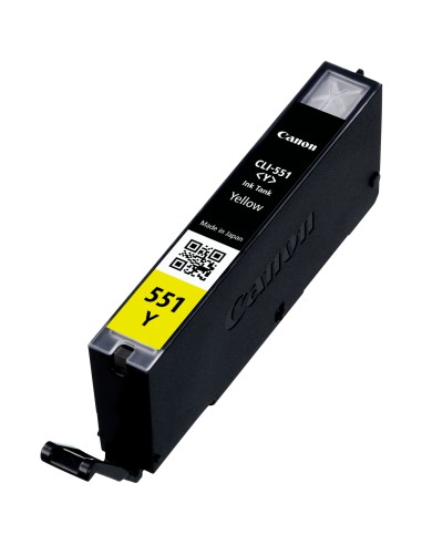 Cartuccia d'inchiostro Canon giallo CLI-551Y 6511B001 ~330 pagine 7ml