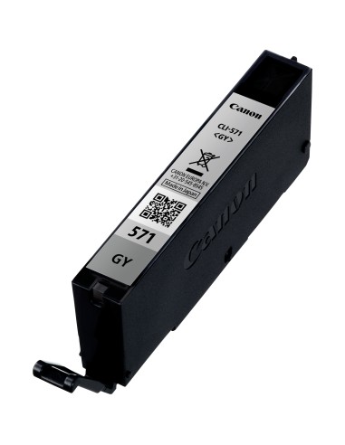 Cartuccia d'inchiostro Canon Grigio CLI-571gy 0389C001 ~125 pagine 6,5ml