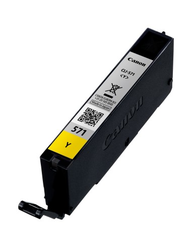 Cartuccia d'inchiostro Canon giallo CLI-571y 0388C001 ~161 pagine 6,5ml