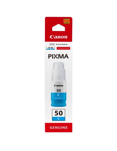 Cartuccia d'inchiostro Canon ciano GI-50c 3403C001 ~7700 pagine 70ml