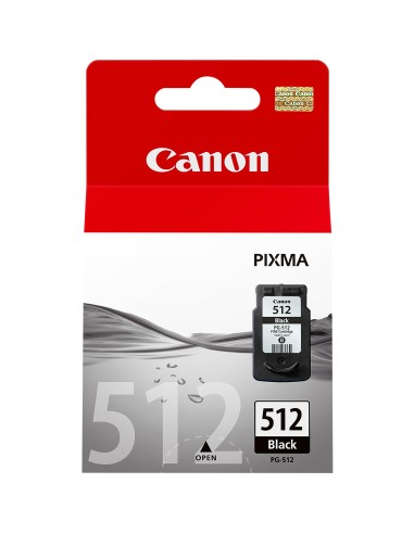 Cartuccia d'inchiostro Canon nero PG-512 2969B001 ~401 pagine 15ml