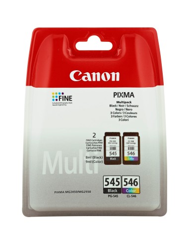 Canon 8287B008 cartuccia d'inchiostro 2 pz Originale Nero, Ciano, Magenta, Giallo