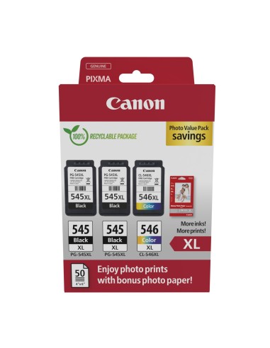Canon 8286B011 cartuccia d'inchiostro 2 pz Originale Nero, Ciano, Magenta, Giallo