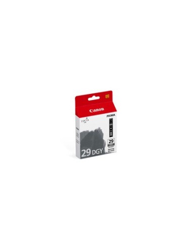 Cartuccia d'inchiostro Canon Grigio PGI-29dgy 4870B001 ~670 pagine 36ml per circa 710 foto (Formato 10 x 15 cm)