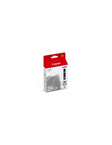 Cartuccia d'inchiostro Canon Grigio PGI-29gy 4871B001 ~790 pagine 36ml per circa 724 foto (Format 10 x 15 cm)