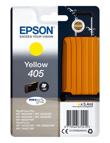 Cartuccia d'inchiostro Epson giallo C13T05G44010 405 ~300 pagine 5,4ml