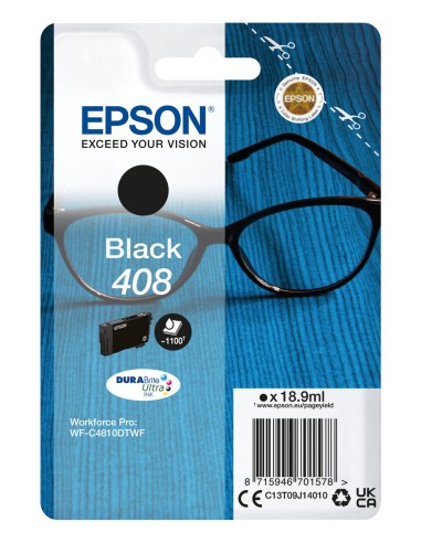 Cartuccia d'inchiostro Epson nero C13T09J14010 408 ~1100 pagine 18,9ml