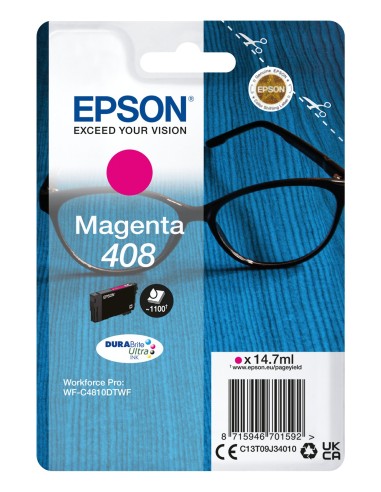 Cartuccia d'inchiostro Epson magenta C13T09J34010 408 ~1100 pagine 14,7ml