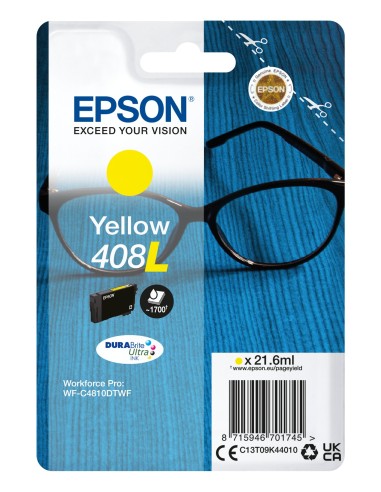 Cartuccia d'inchiostro Epson giallo C13T09K44010 408L ~1700 pagine 21,6ml