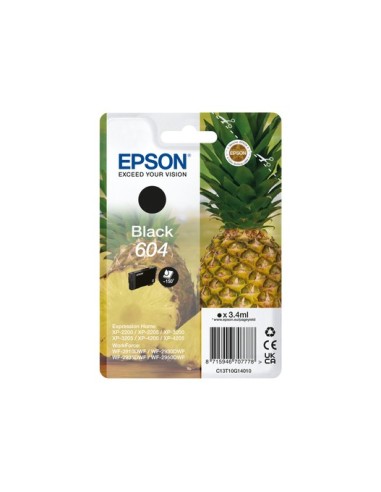 Cartuccia d'inchiostro Epson nero C13T10G14010 604 ~150 pagine 3,4ml