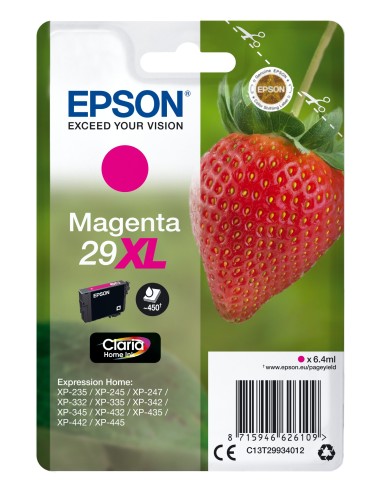 Cartuccia d'inchiostro Epson magenta C13T29934012 29 XL ~450 pagine 6,4ml XL