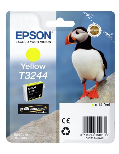 Cartuccia d'inchiostro Epson giallo C13T32444010 T3244 ~980 pagine 14ml