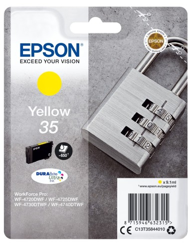 Cartuccia d'inchiostro Epson giallo C13T35844010 35 ~650 pagine 9,1ml