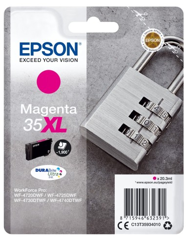Cartuccia d'inchiostro Epson magenta C13T35934010 35XL ~1900 pagine 20,3ml