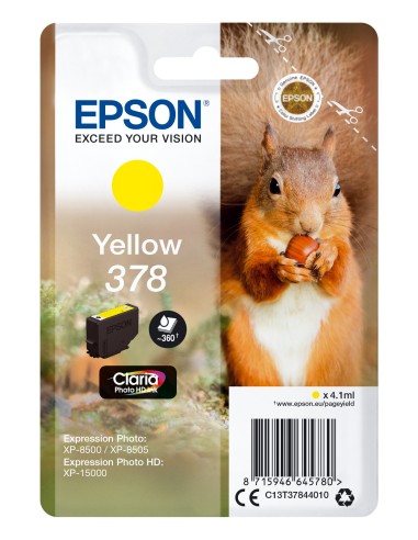 Cartuccia d'inchiostro Epson giallo C13T37844010 378 ~360 pagine 4,1ml