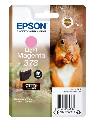 Cartuccia d'inchiostro Epson magenta (chiaro) C13T37864010 378 ~360 pagine 4,8ml