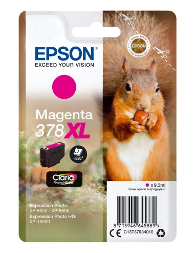 Cartuccia d'inchiostro Epson magenta C13T37934010 378XL ~830 pagine 9,3ml