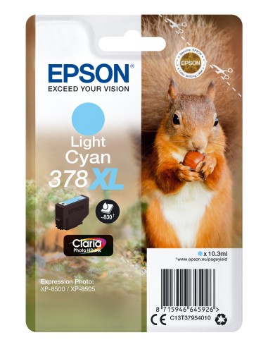 Cartuccia d'inchiostro Epson ciano (chiaro) C13T37954010 378XL ~830 pagine 10,3ml