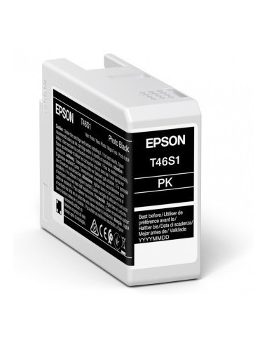 Cartuccia d'inchiostro Epson Nero (Foto) C13T46S100 T46S1 25ml