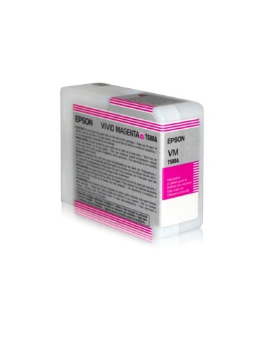 Cartuccia d'inchiostro Epson magenta C13T580A00 T580A 80ml