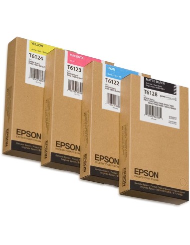Cartuccia d'inchiostro Epson ciano C13T612200 T6122 220ml