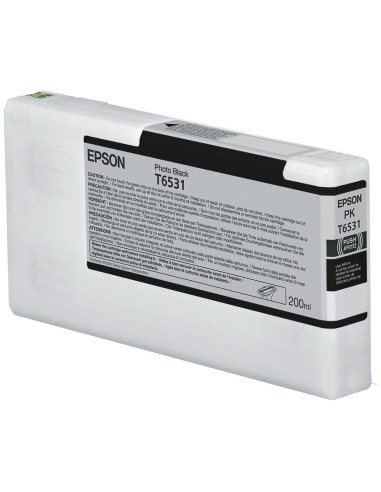 Cartuccia d'inchiostro Epson Nero (Foto) C13T653100 T6531 200ml