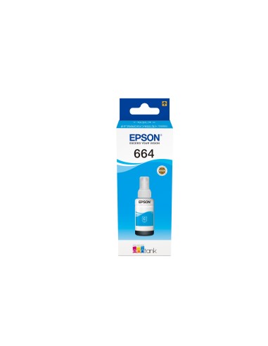 Cartuccia d'inchiostro Epson ciano C13T664240 664 ~7500 pagine 70ml