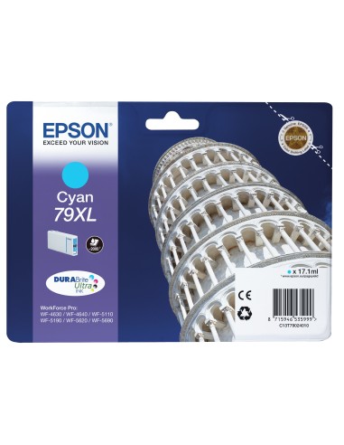Cartuccia d'inchiostro Epson ciano C13T79024010 79 XL ~2000 pagine 17,1ml 79XL