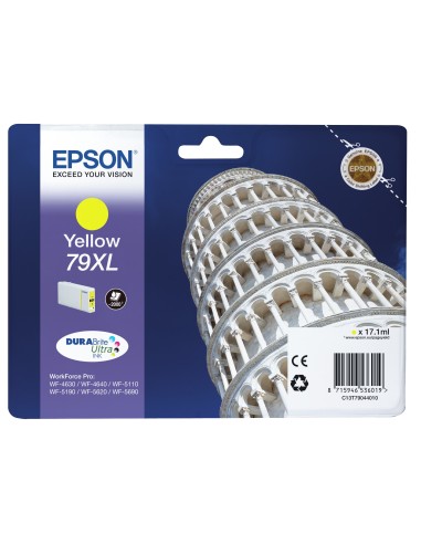 Cartuccia d'inchiostro Epson giallo C13T79044010 79 XL ~2000 pagine 17,1ml 79XL