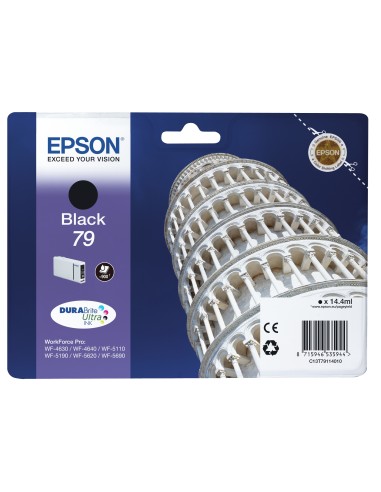 Cartuccia d'inchiostro Epson nero C13T79114010 79 ~900 pagine 14,4ml 79