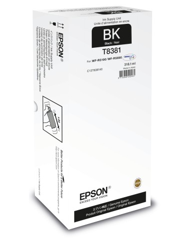 Cartuccia d'inchiostro Epson nero C13T838140 T8381 ~20000 pagine 318,1ml