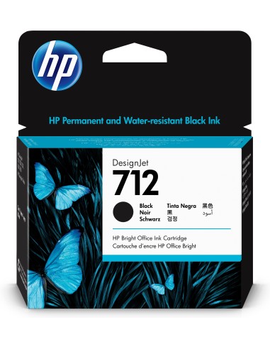 Cartuccia d'inchiostro HP nero 3ED71A 712 80ml