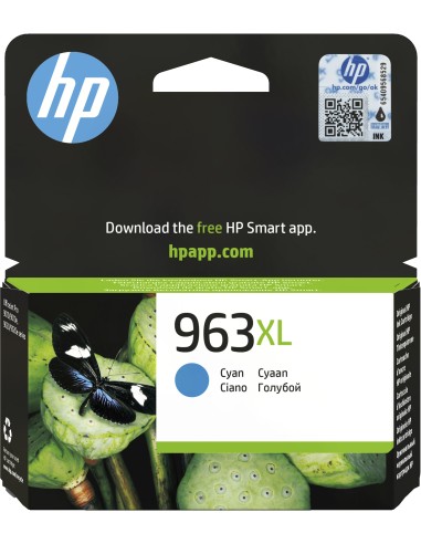 Cartuccia d'inchiostro HP ciano 3JA27AE 963 XL ~1600 pagine